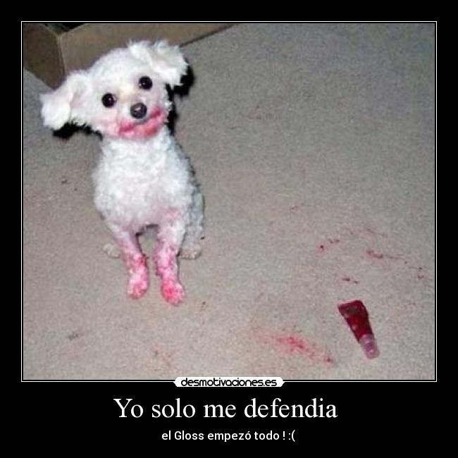 Yo solo me defendia  - 