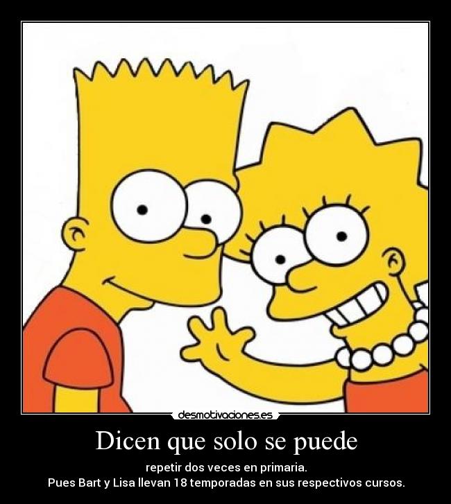 Dicen que solo se puede - 