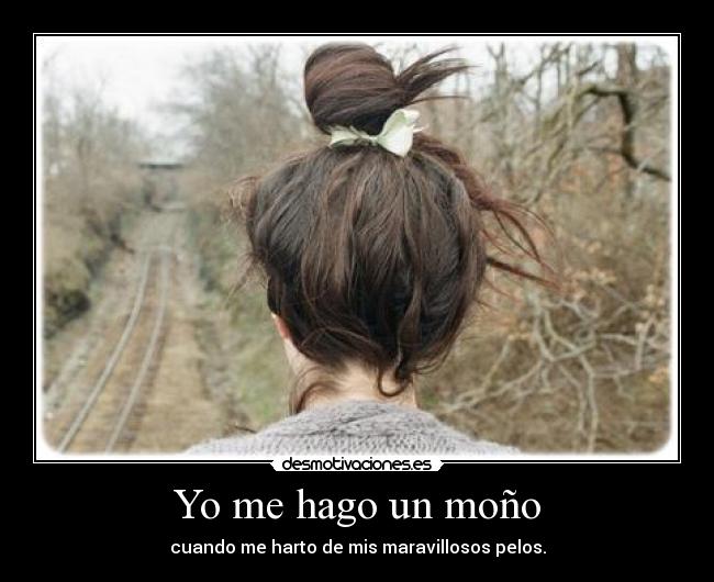 Yo me hago un moño -