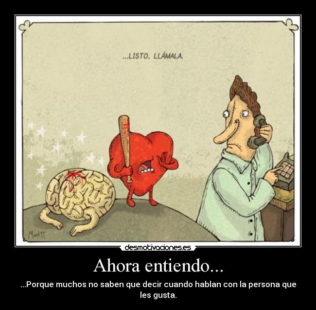 Ahora entiendo... - 
