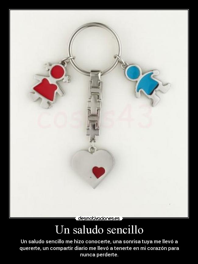Un saludo sencillo - 