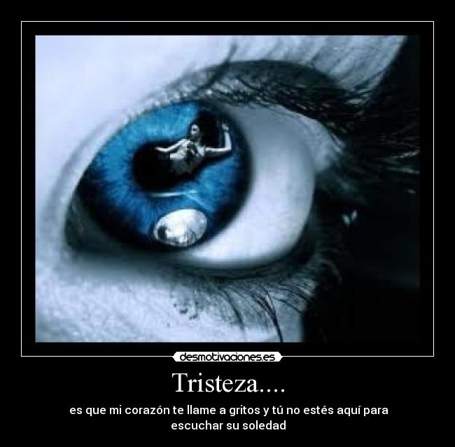 Tristeza.... - 
