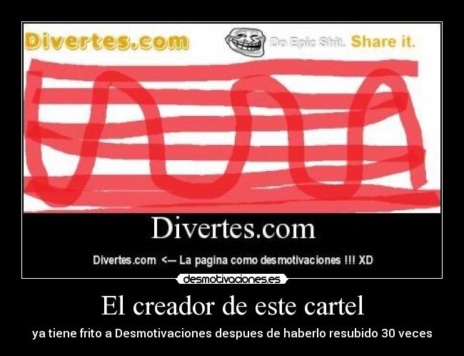 carteles spam desmotivaciones