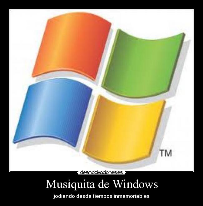 Musiquita de Windows - 