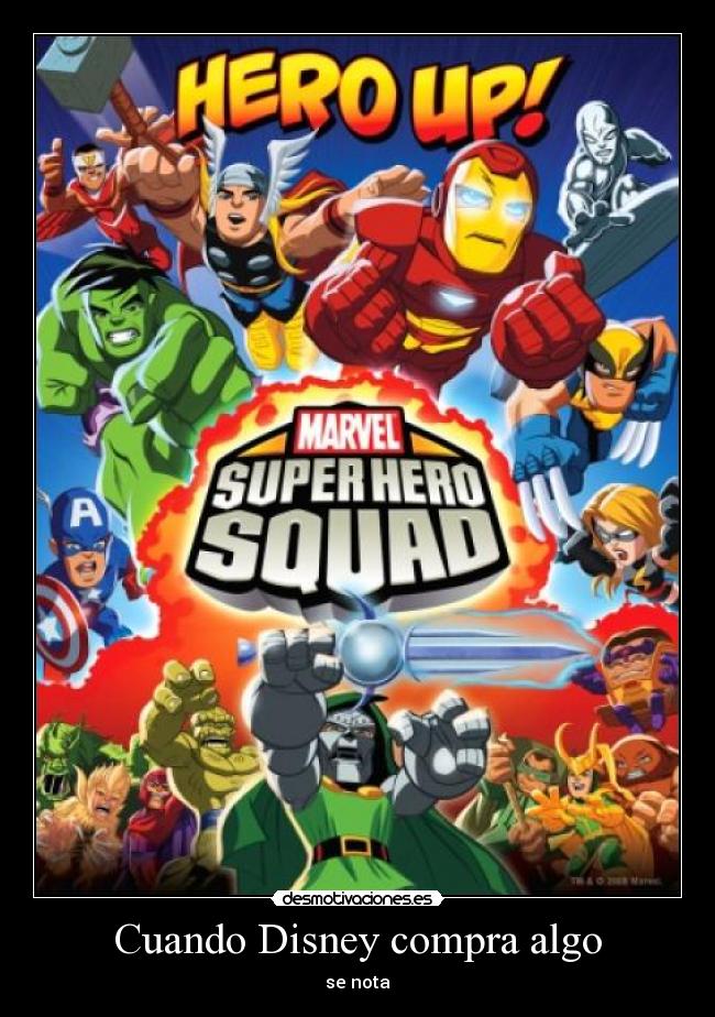 Cuando Disney compra algo - se nota