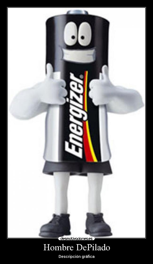 Hombre DePilado - Descripción gráfica