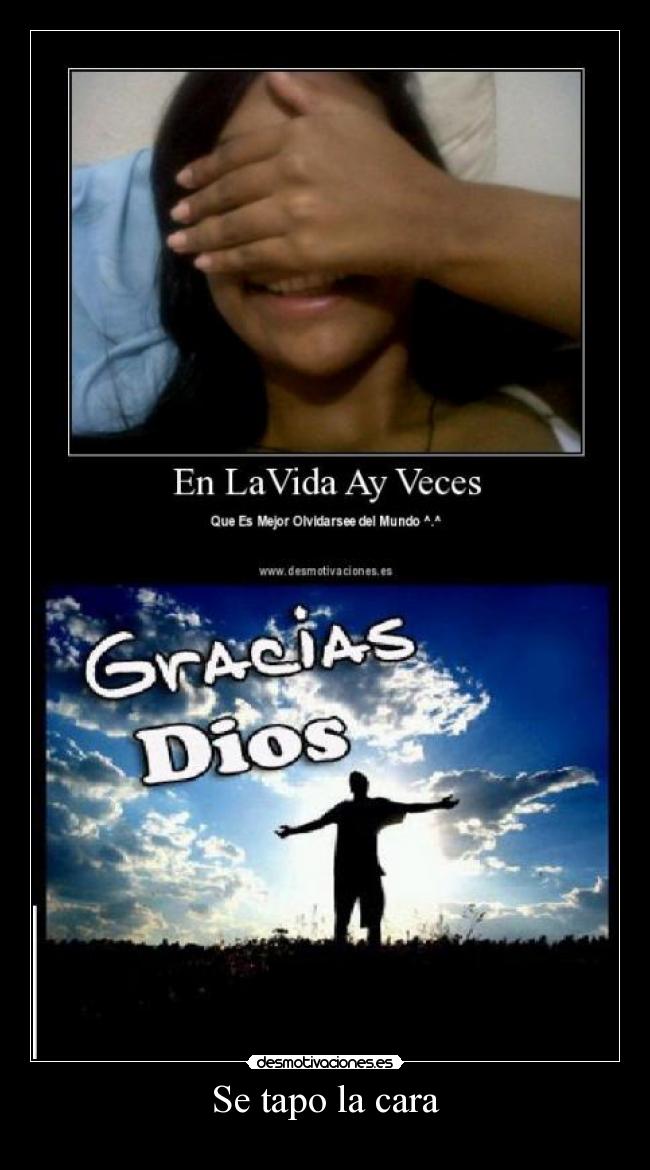 Se tapo la cara - 