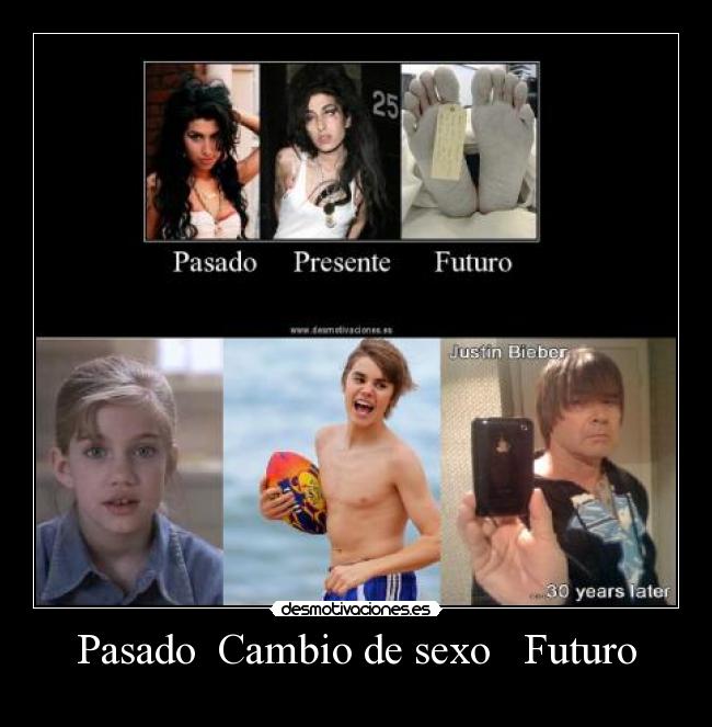 Pasado  Cambio de sexo   Futuro - 