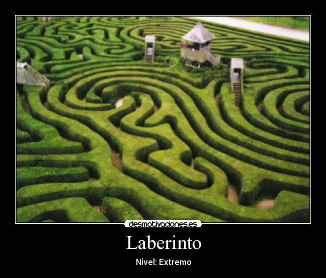 carteles laberinto desmotivaciones