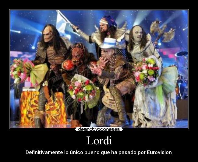 Lordi - Definitivamente lo único bueno que ha pasado por Eurovision 