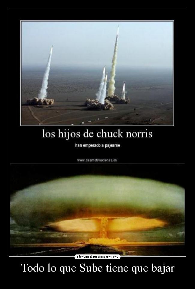 Todo lo que Sube tiene que bajar -