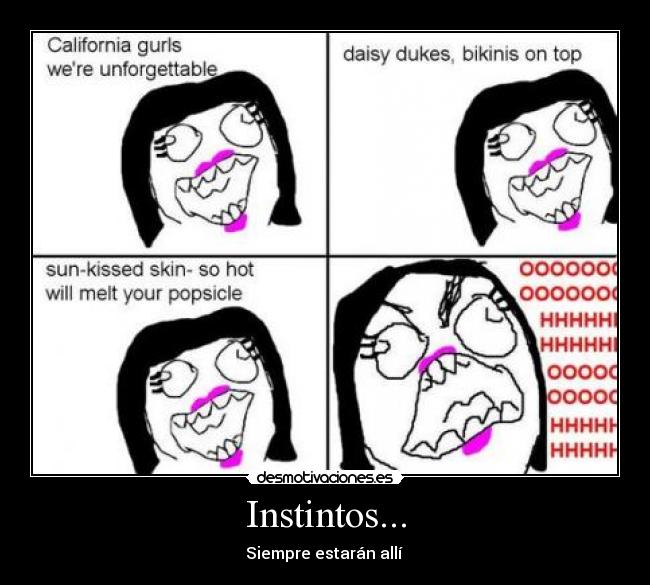 carteles instintos desmotivaciones