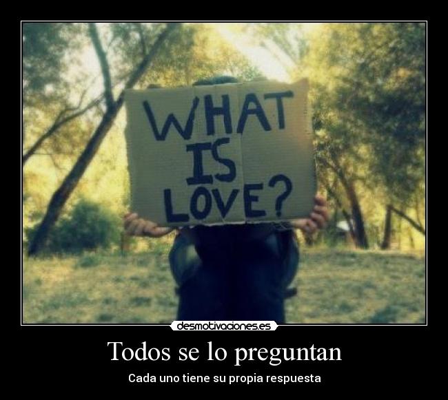 Todos se lo preguntan -