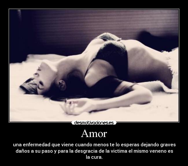 carteles amor rotten love desmotivaciones