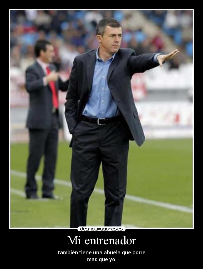 Mi entrenador -