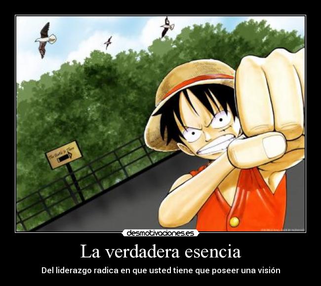 carteles luffy desmotivaciones