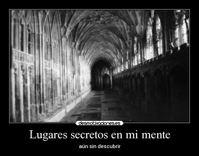 Lugares secretos en mi mente - 