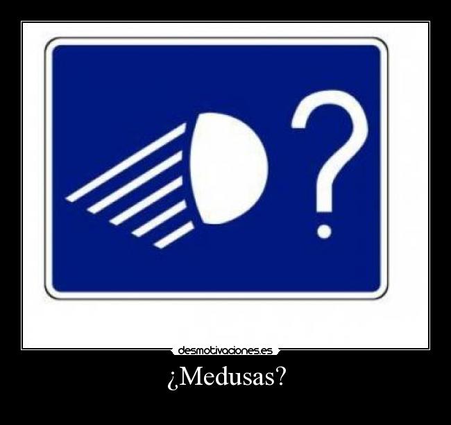 ¿Medusas? -