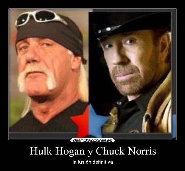 Hulk Hogan y Chuck Norris - la fusión definitiva