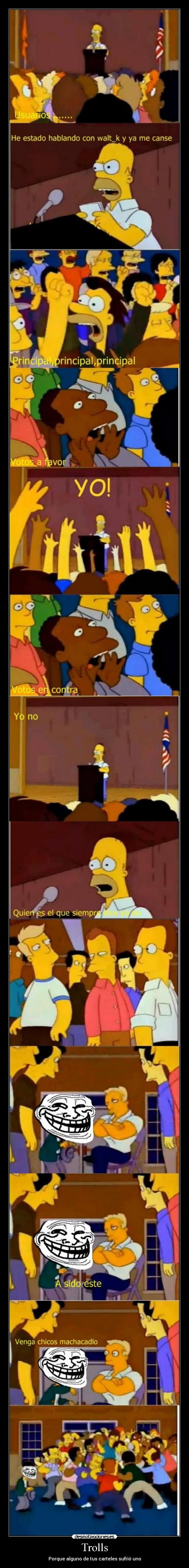 carteles simpsons homero bart sindicato plan dental lisa frenos desmotivaciones