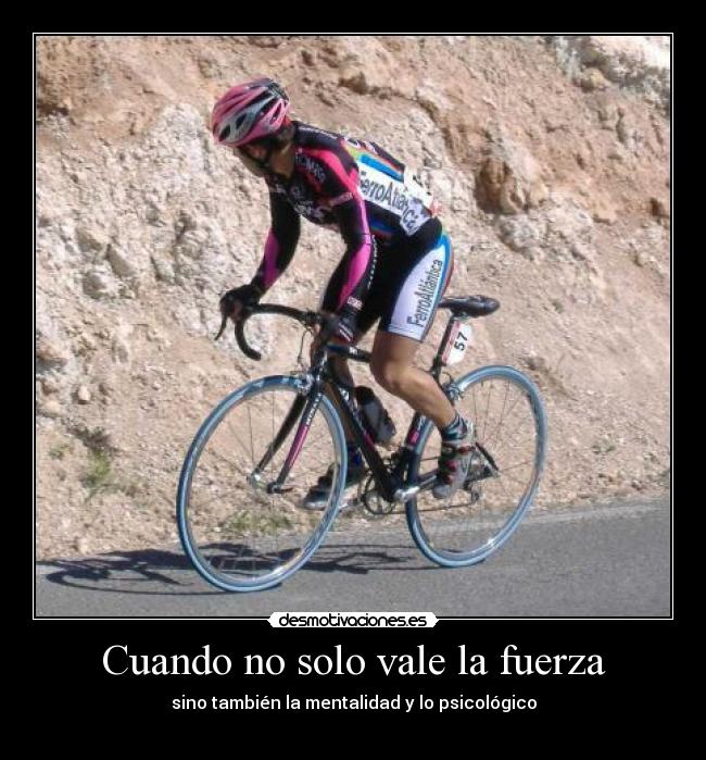 Cuando no solo vale la fuerza - sino también la mentalidad y lo psicológico