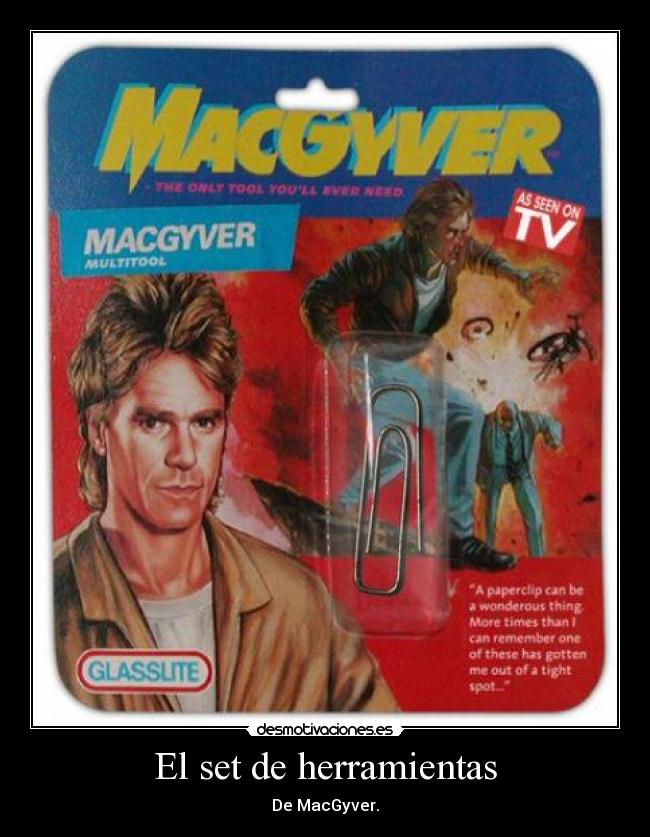 El set de herramientas -