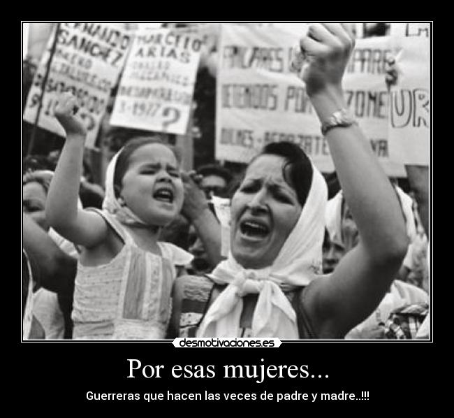 Por esas mujeres... -