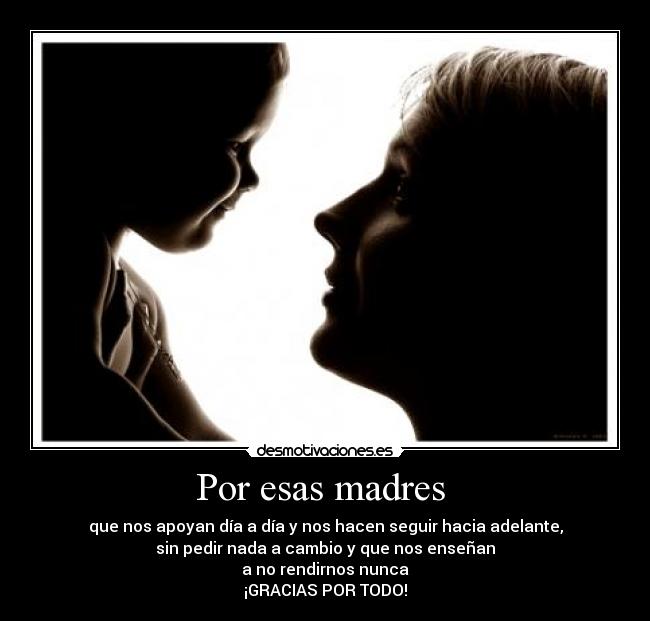 Por esas madres -