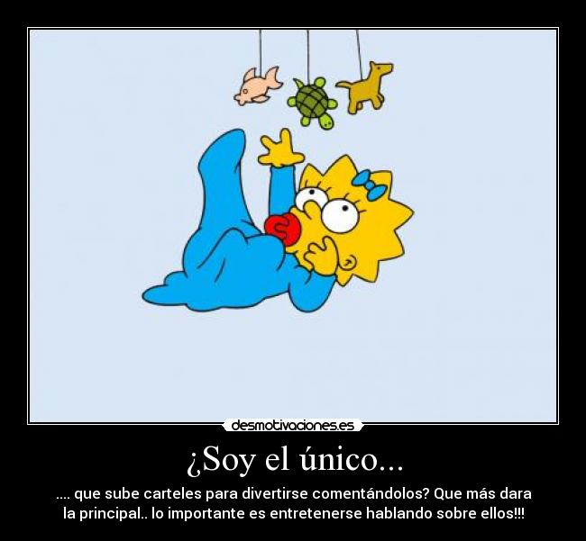 ¿Soy el único... - 