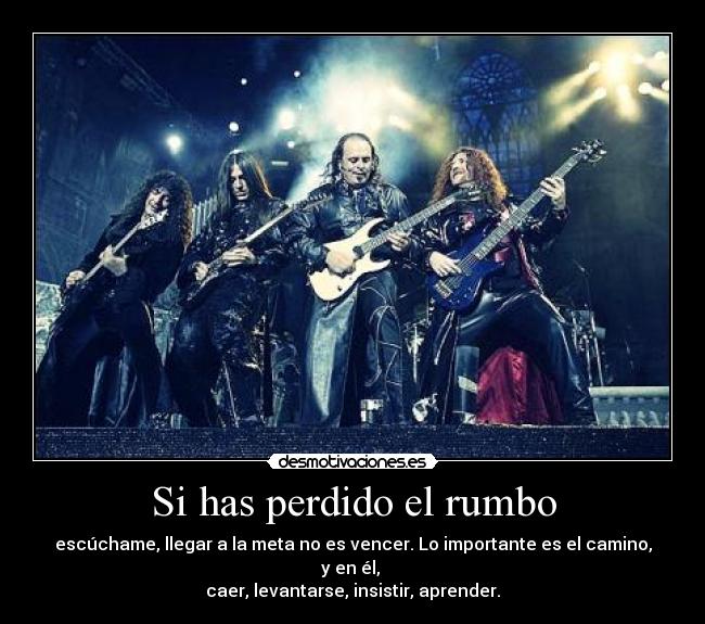 Si has perdido el rumbo -