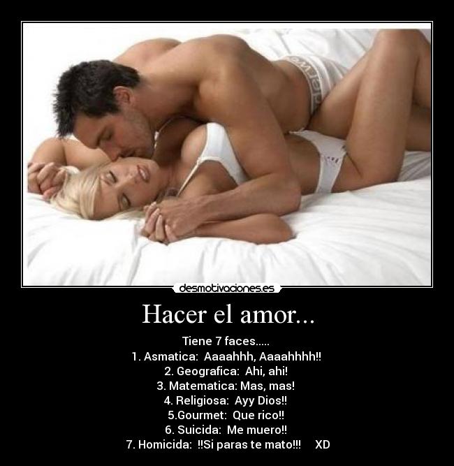 Hacer el amor... - 