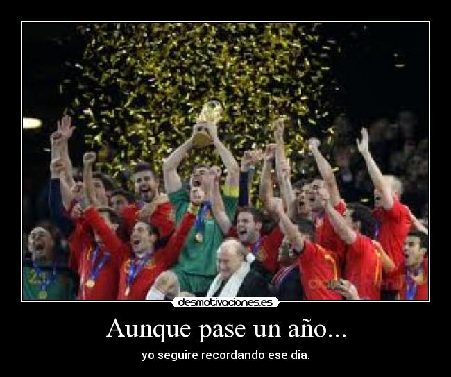 Aunque pase un año... -