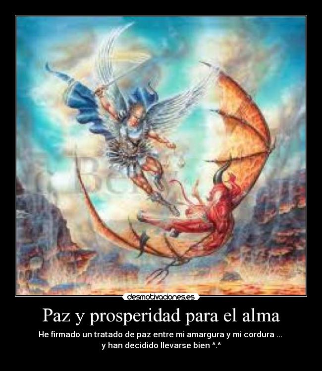 Paz y prosperidad para el alma -