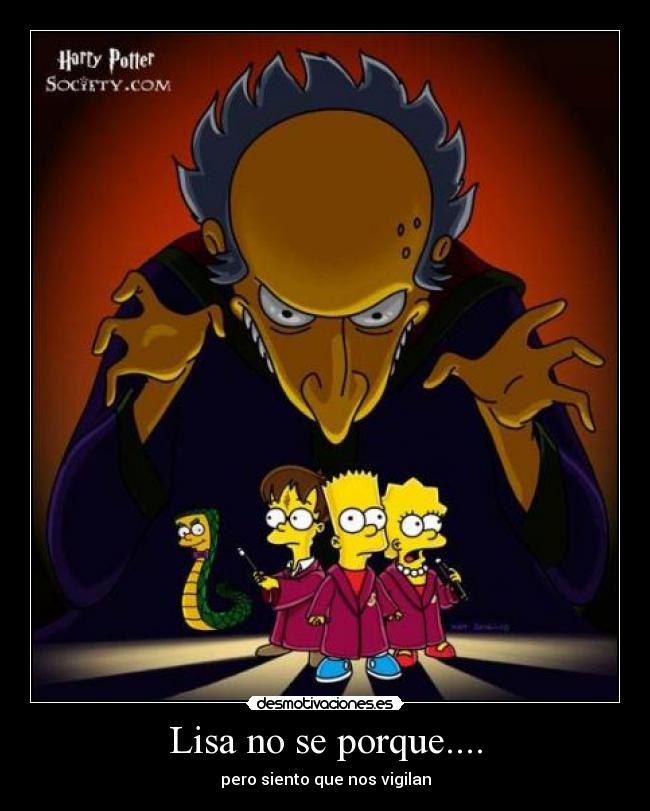 Lisa no se porque.... -