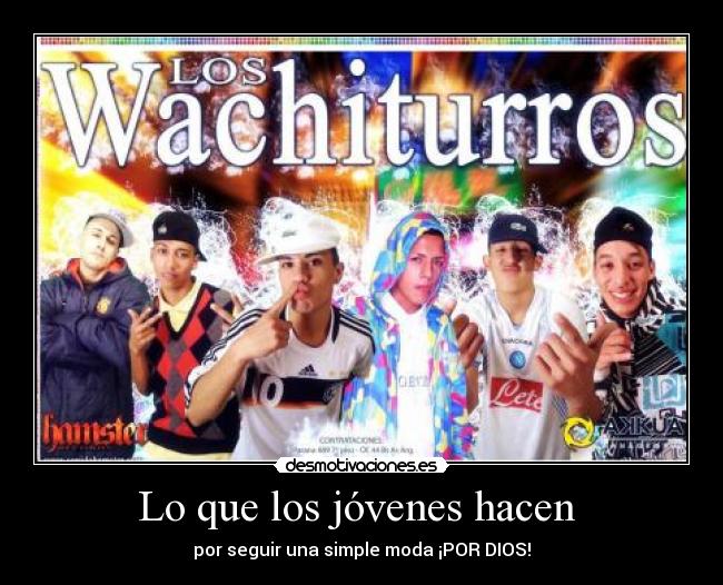 Lo que los jóvenes hacen -