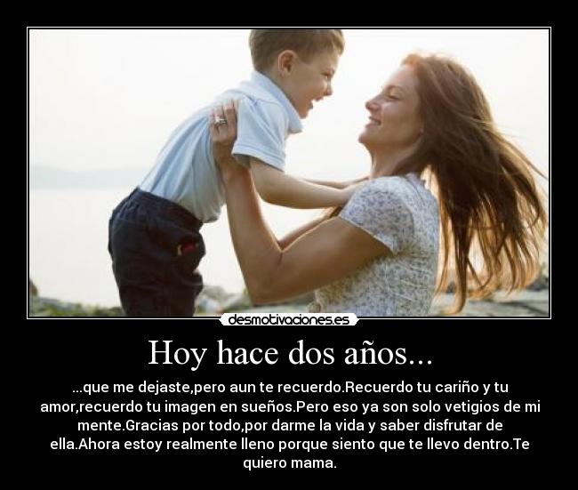 Hoy hace dos años... - 