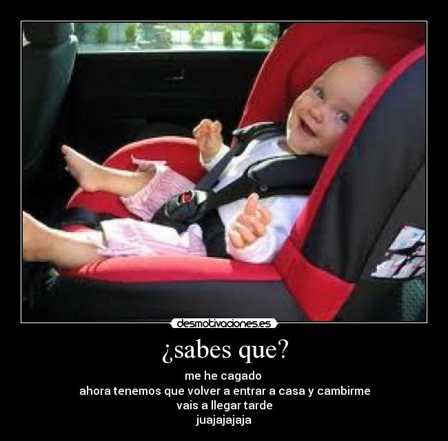 ¿sabes que? - 