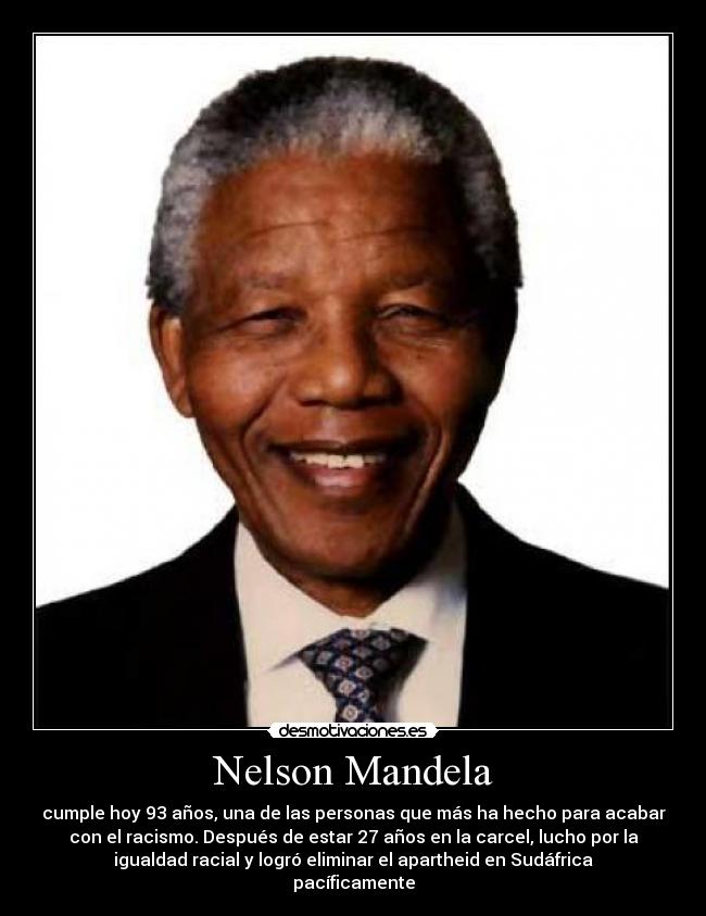 Nelson Mandela -