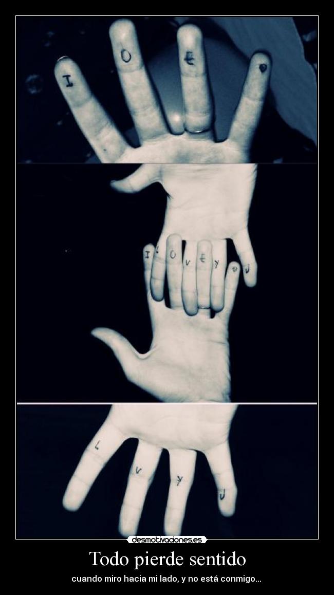 Todo pierde sentido - 