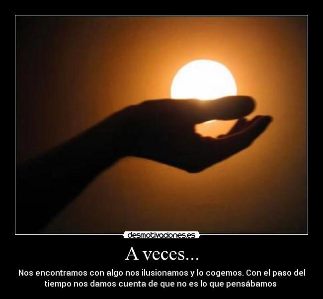 A veces... -