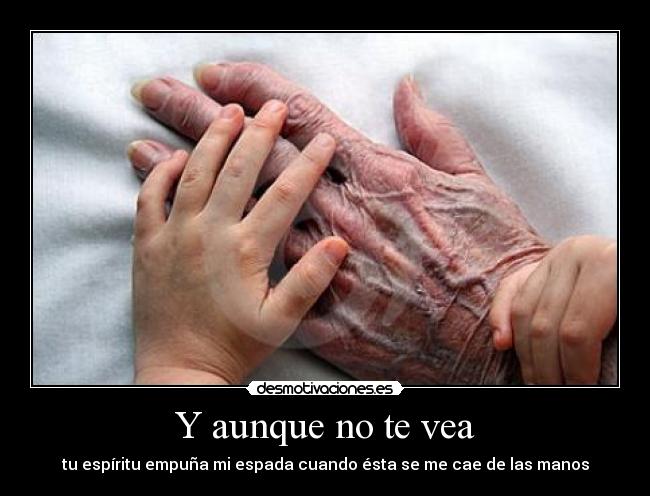 Y aunque no te vea - 