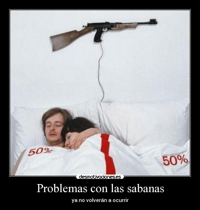 Problemas con las sabanas - 