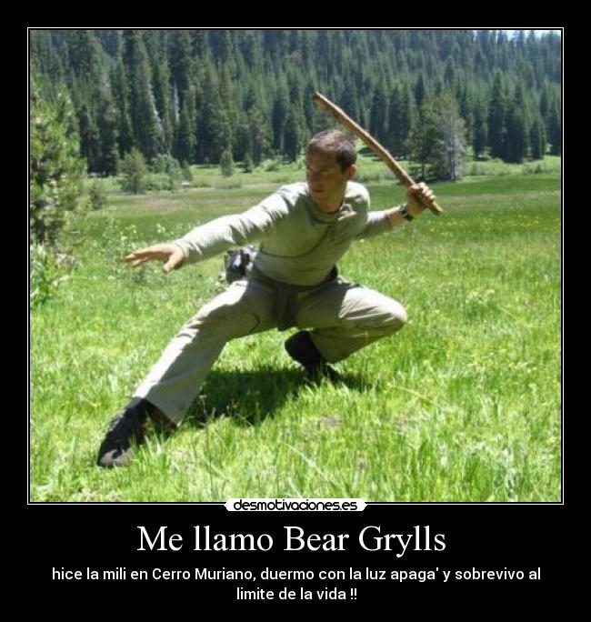 Me llamo Bear Grylls -
