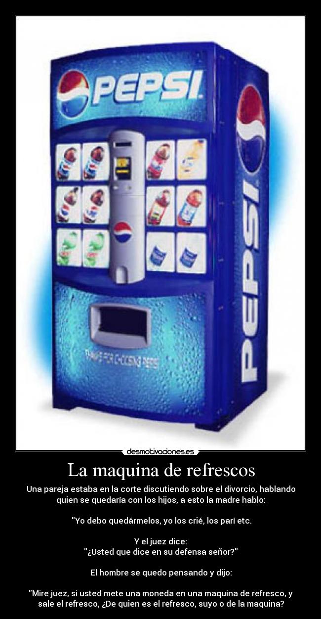 La maquina de refrescos - 
