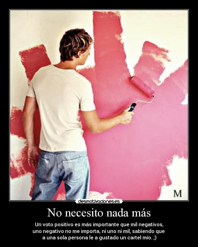 No necesito nada más - 