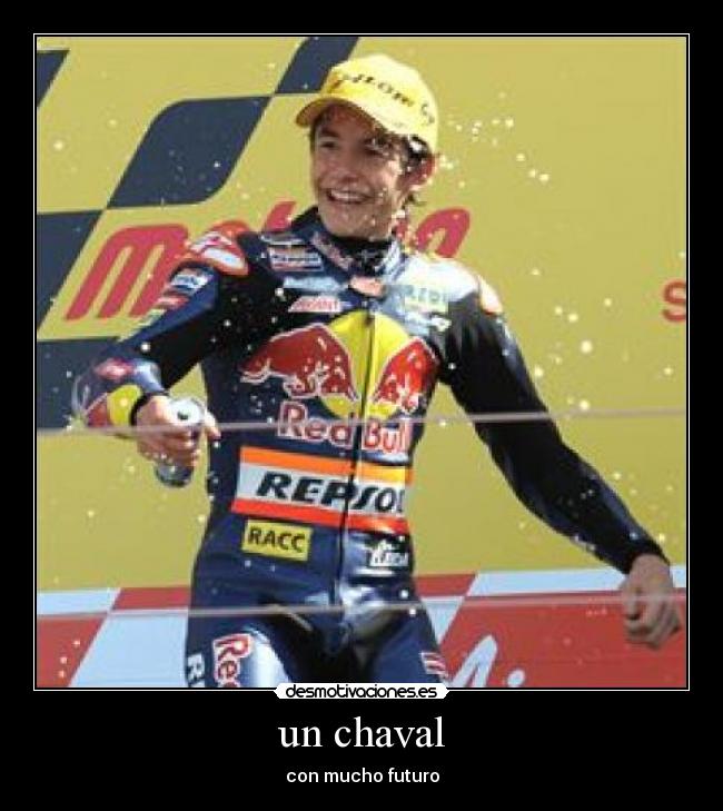 un chaval - con mucho futuro