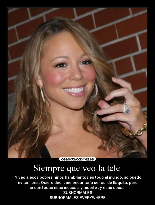 Siempre que veo la tele -