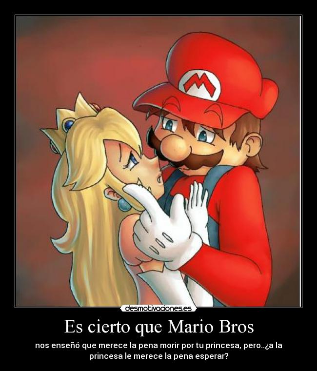 Es cierto que Mario Bros -
