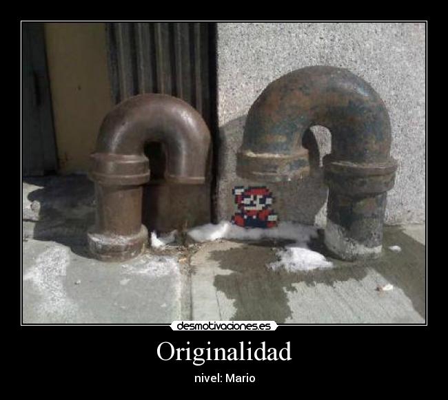 Originalidad - nivel: Mario