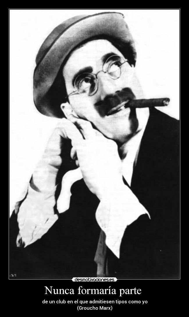 Nunca formaría parte -